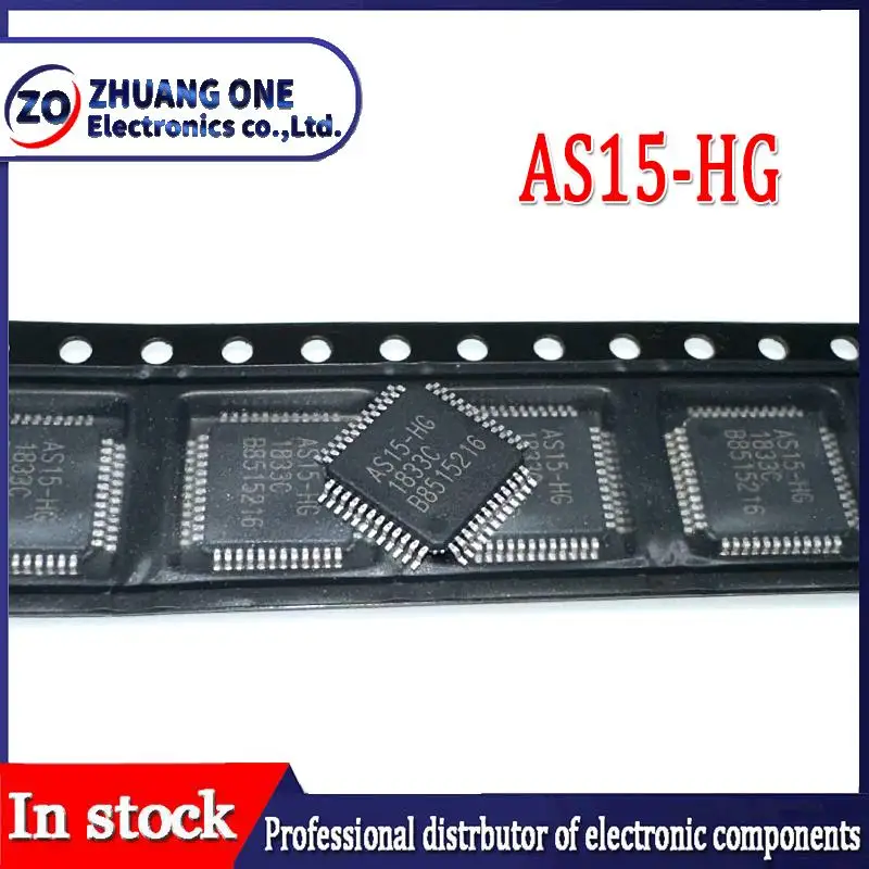 (5piece)100% New  AS15-F AS15-G AS15-HF AS15-HG AS15-U QFP AS15 QFP48 IC