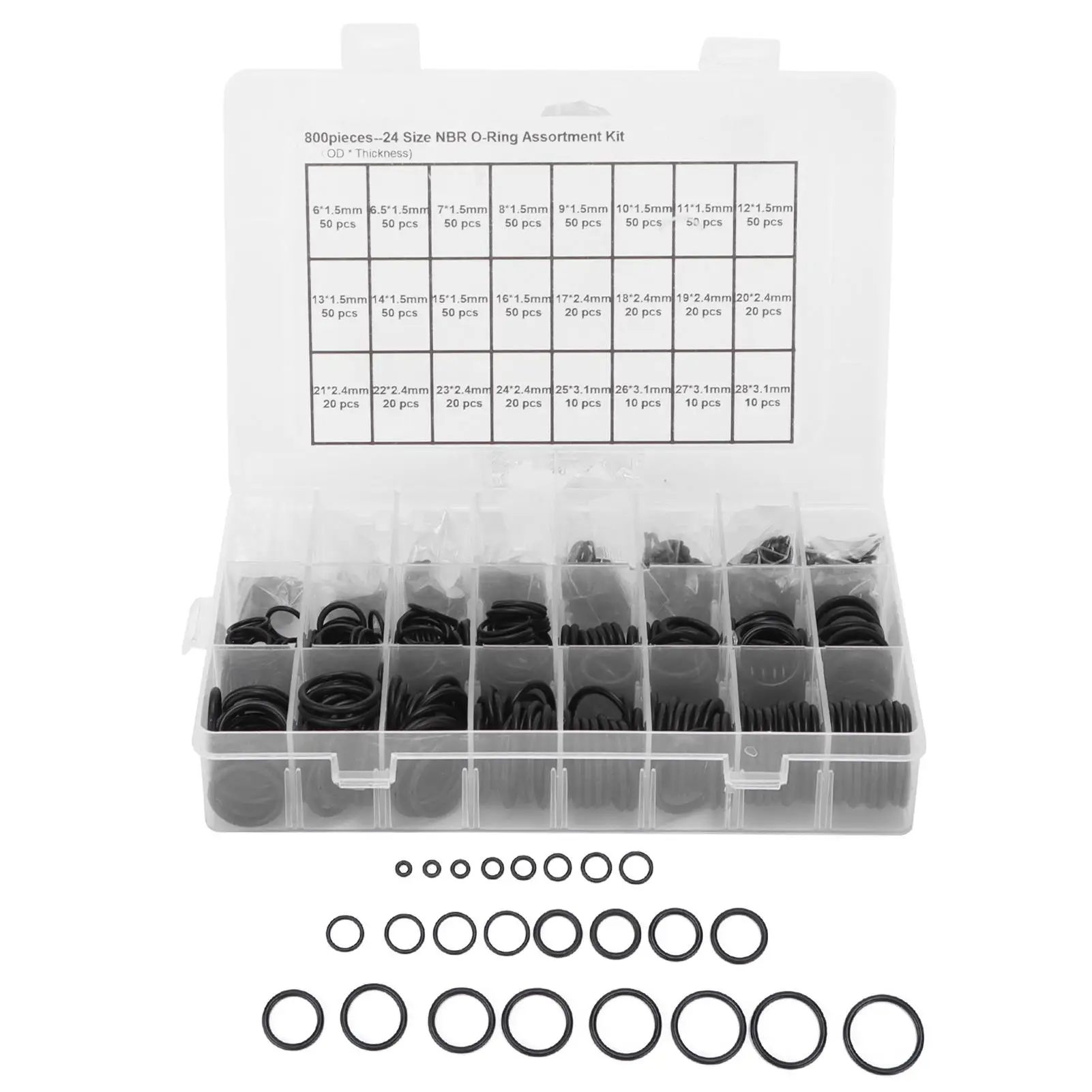 حلقات الختم على شكل حرف O مقاومة للتآكل مع مهندس السيارات