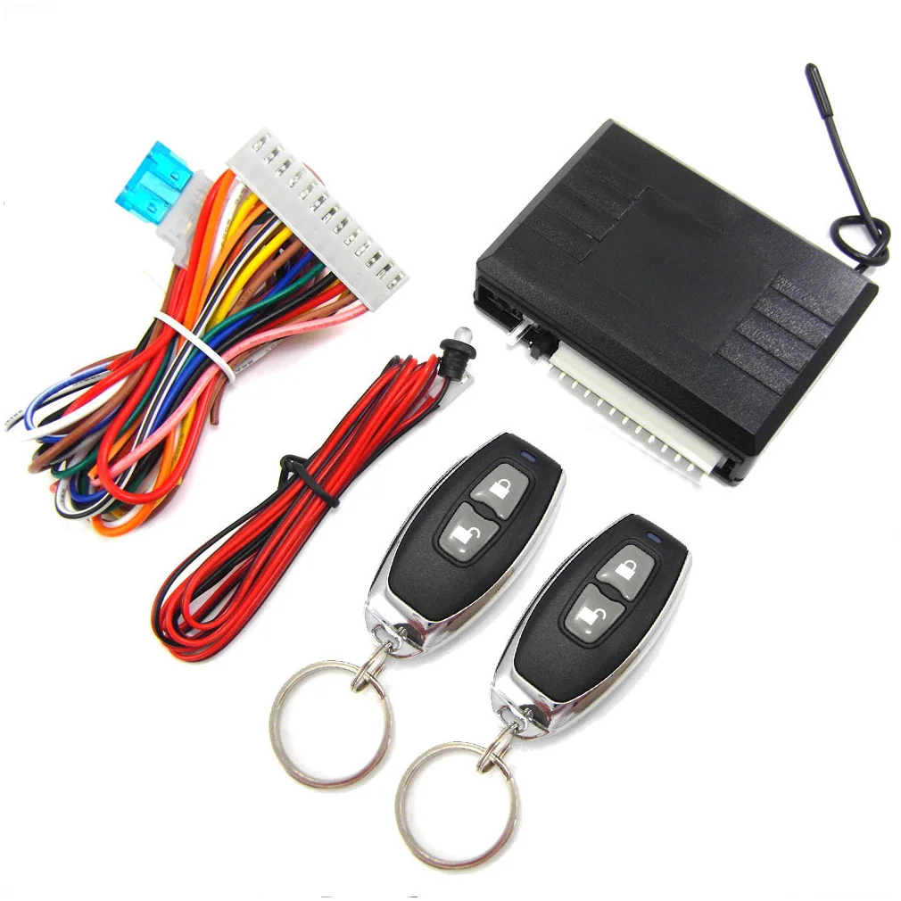 حار أنظمة إنذار السيارة العالمية جهاز السيارات طقم التحكم عن بعد نظام دخول بدون مفتاح قفل الباب قفل مركزي السيارة وفتح