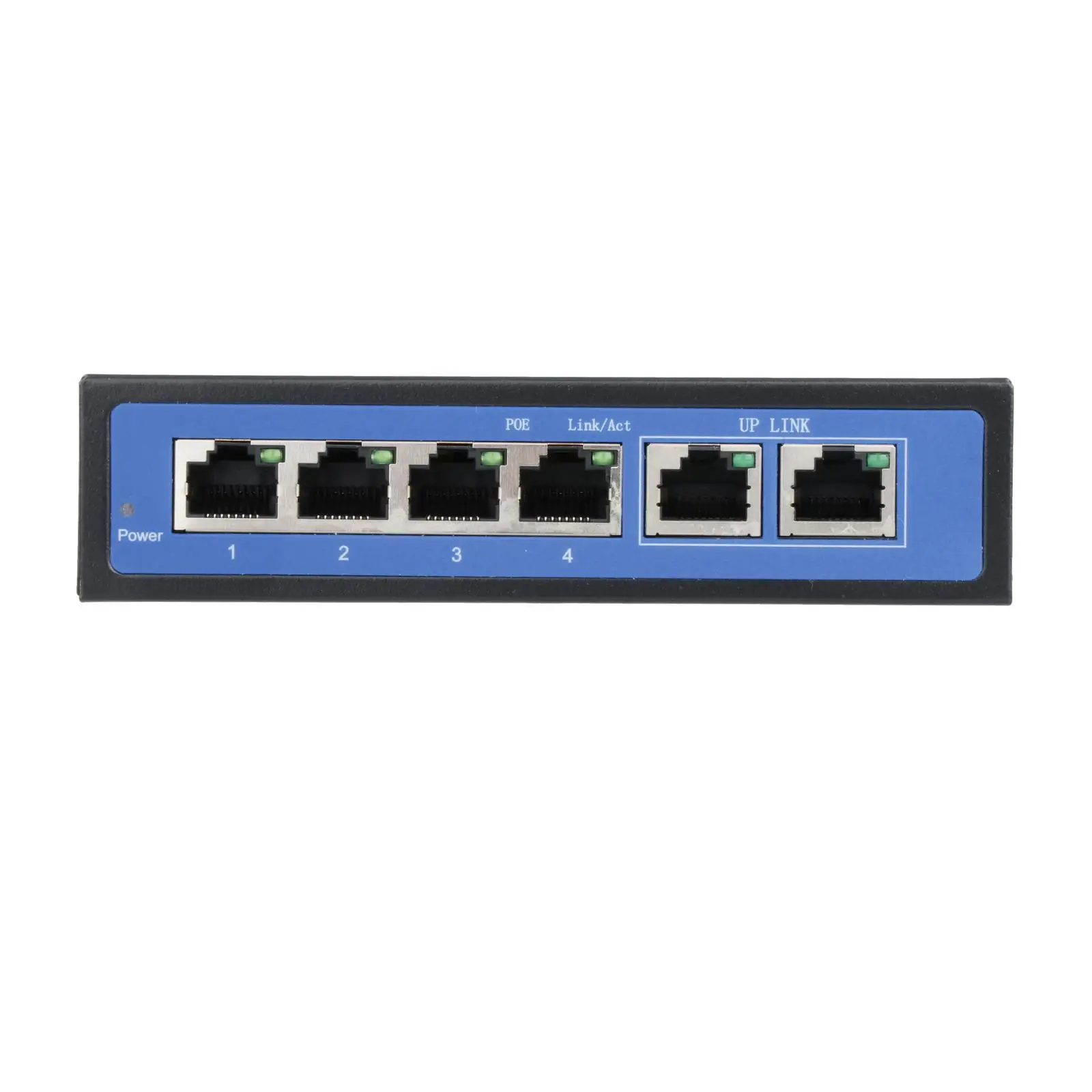 

POE Switch Network 6-Port with 4-Port PoE 0Mbps Power over Ethernet Switch - Designed for Use