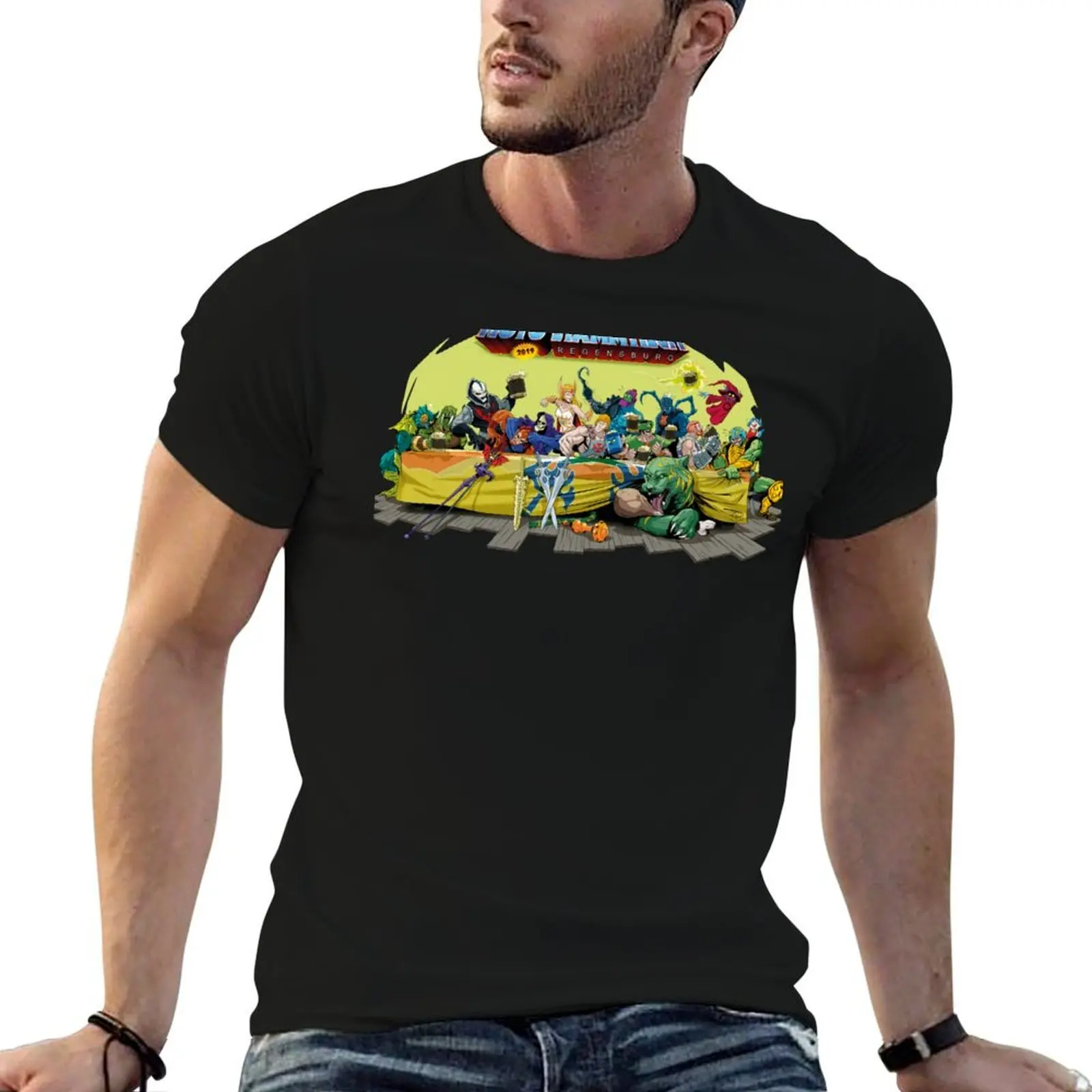 

MotU regulars' table in Regensburg T-Shirt t shirt man luxury t shirt man designer t shirts for man cotton soft T-shirt