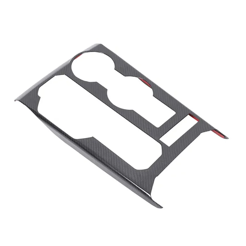 

Real Carbon Fiber Car Gear Panel Cover Decoration For Toyota Highlander 2024 Interior Car Accessories