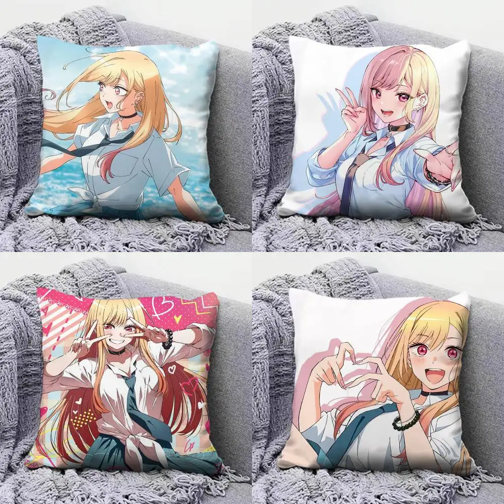 

My Dress-Up Darling Marin Kitagawa Home Sofa Cushion Covers and Aecorative Custom Pillow Covers