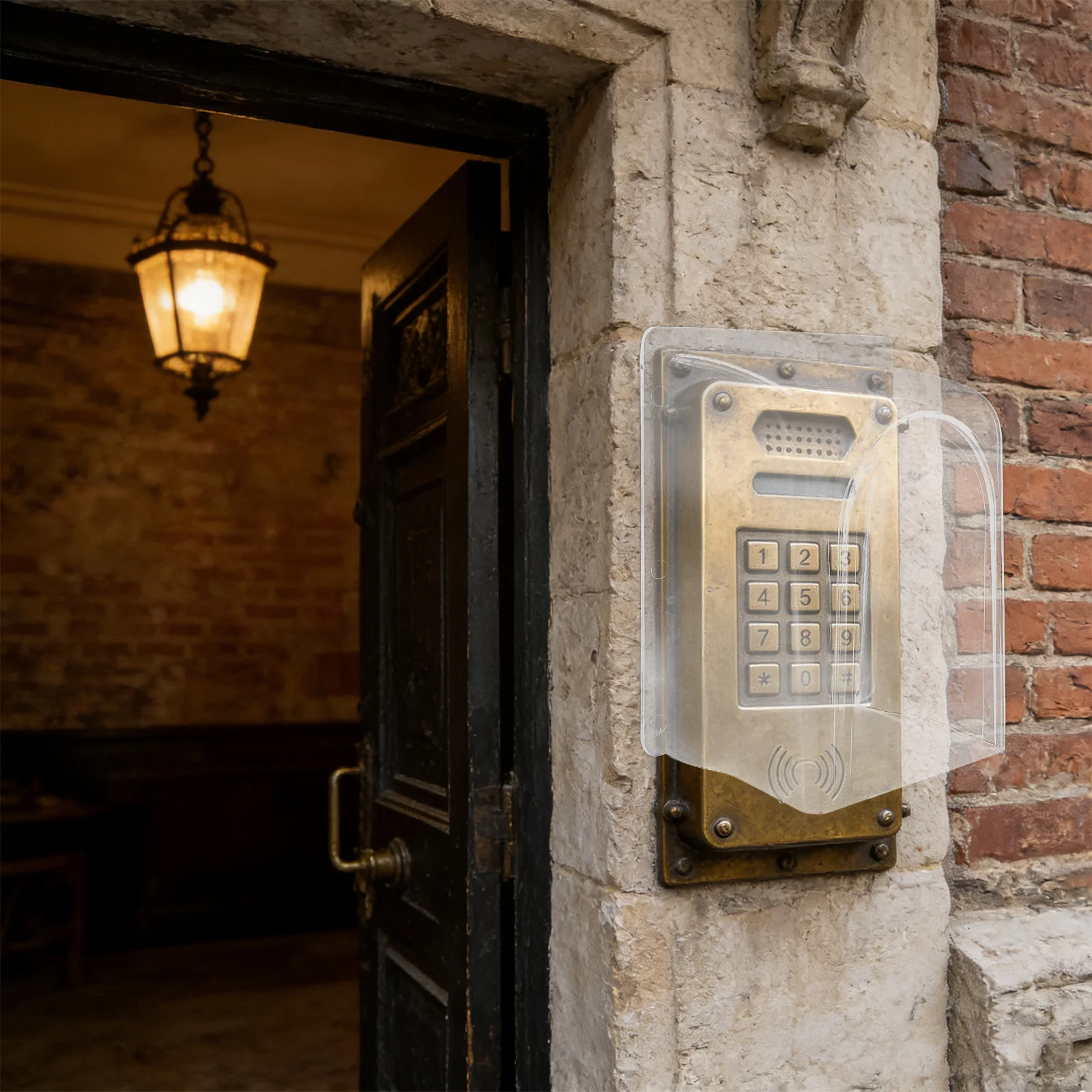 Attendance Machine Cover Transparent Dustproof Protector Suitable for Office Scanner Guard Shell Anti-Dust Accessories