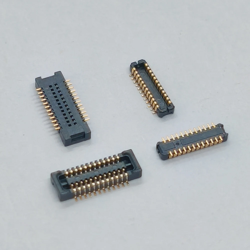 5 Stück 0,4 mm Rastermaß 24-Pin-Board-zu-Board-Stecker OK-03GM024-04 OK-03M024-04 OK-03F024-04 OK-03NF024-04 Original SMD-Sockel – Detail 2