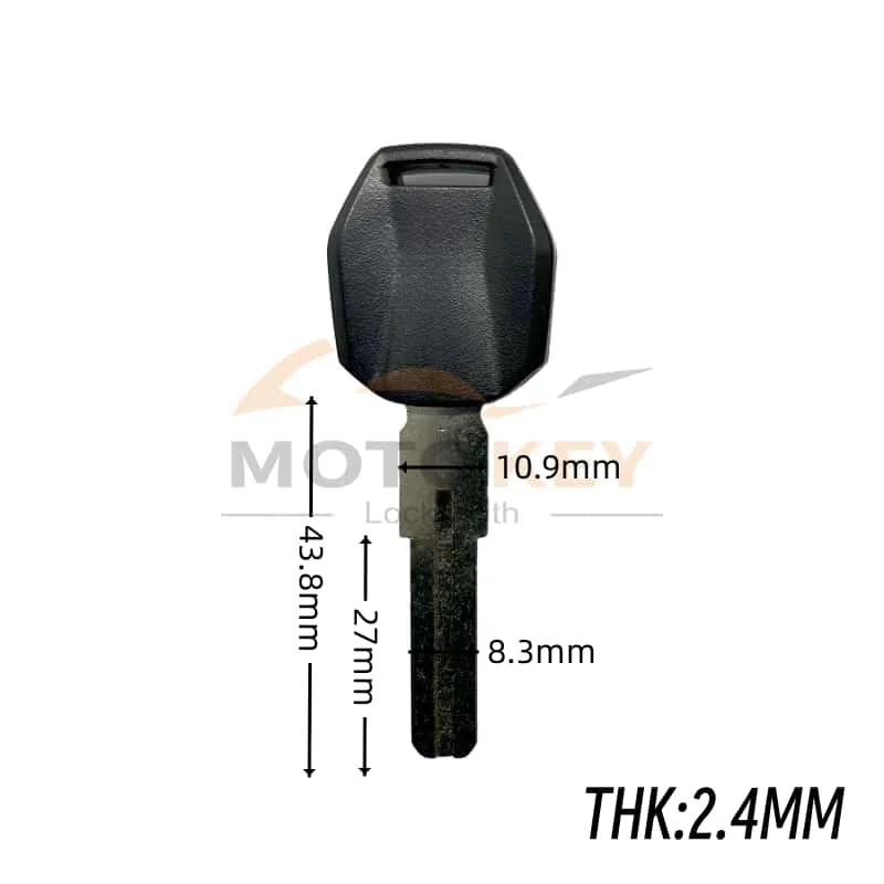 Motorcycle Uncut Blank Replacement Key Removable Chip Housing For KTM 1290 1050 1190 SUPER ADV R S RC8R 890 EX DUKE 250 990 1090