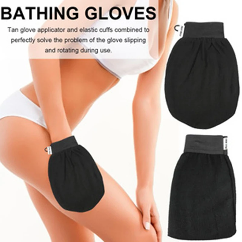 1PCS Moroccan Hammam Bath Scrub Glove Exfoliating Body Facial Tan Massage Glove Exfoliator Glove Bath Shower Cleaning