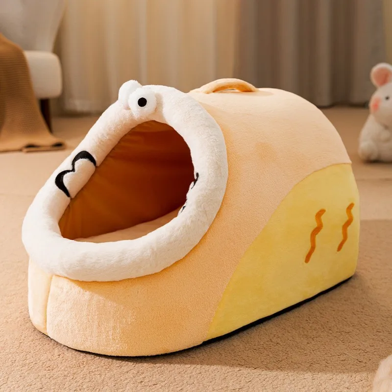 

pour chat quatre saisons, berceau pour chat, maison pour chat, chenil Semi-fermé pour chien