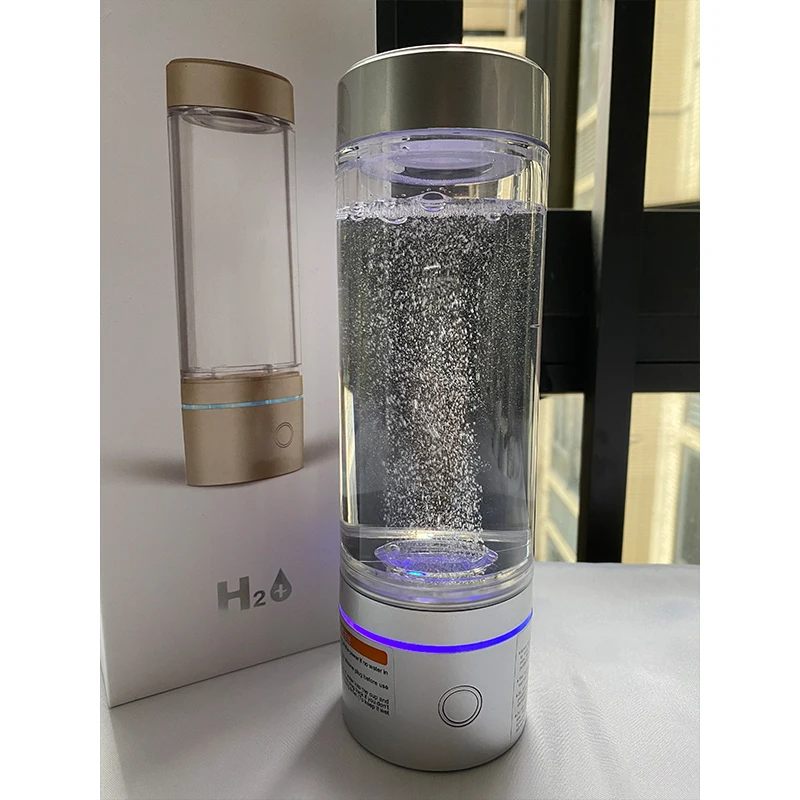 水イオナイザーボトル,排水穴付き,H2とO2を分離,高純度水素リッチ発生器,FQ-02スペムペム