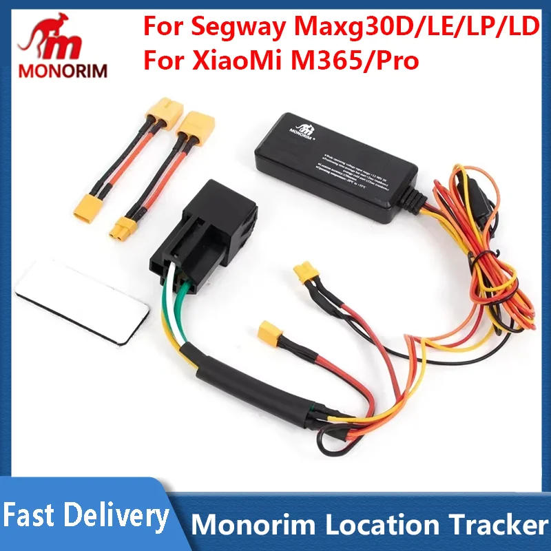 

Monorim GPS G16A-Pro Location Tracker for XiaoMi M365/Pro Series And for Segway Maxg30D/LE/LP/LD Series Scooter Alarm System