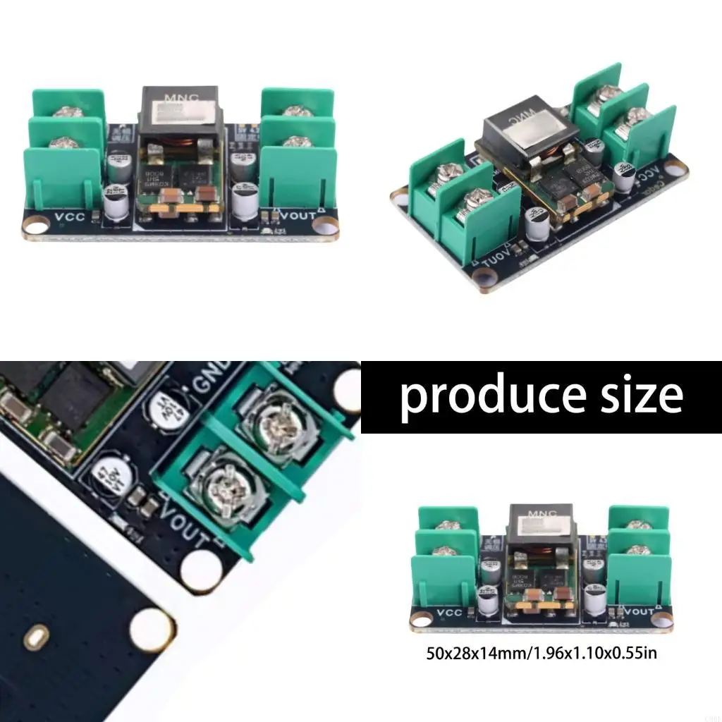 C90F-Startadapterregler Einstellbarer Schritt-Down-Adaptermodul 9-14 V auf 0,8-5,6 V für Elektronikzubehör