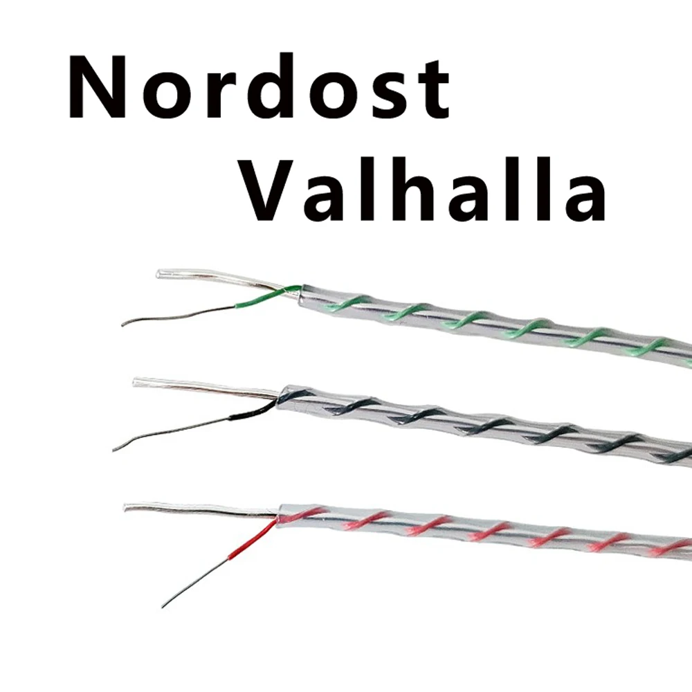 Nordost Valhalla OCC Posrebrzany jednordzeniowy wzmacniacz mocy głośnika Kabel klaksonowy Wzmacniacz lampowy Wewnętrzny kabel sygnałowy