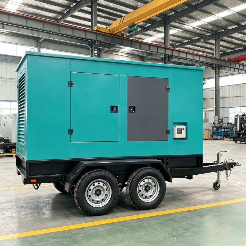 Customized Emergency Diesel Generator Set Power Continuous Prime Standby Mobile Commercial Residential Use Generator