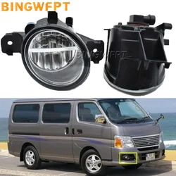 2PCS Super Bright LED Fog Lights Left + Right Fog Lamps For Nissan Urvan Caravan E25 Facelift 2004 2005 2006 2007 2008 2009 2010