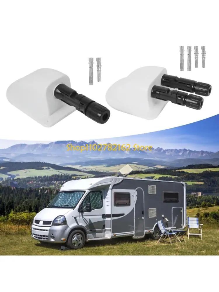 

547B RVs Solar Panel Junction Box Waterproof Base Bracket For Roof Mounting Secure