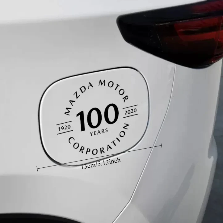 

Наклейка на автомобиль MOTOR Corporation: виниловая аппликация для грузовиков и легковых автомобилей, для Mazda Axela RX7 100th Anniversary