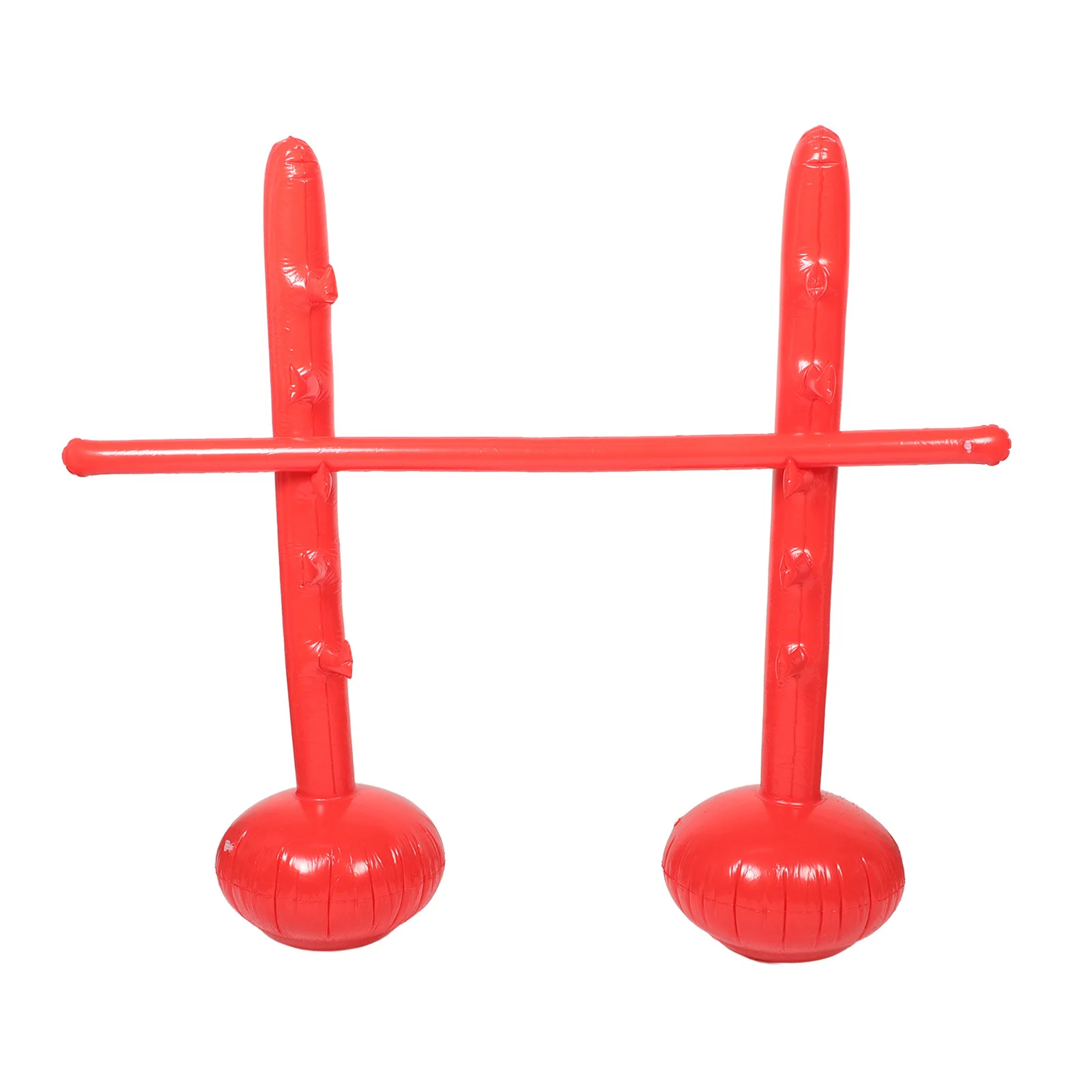 Gioco interattivo con palo di salto gonfiabile Festa all'aperto Divertimento Coordinazione fisica Barra di salto lungo Abilità motorie all'aperto