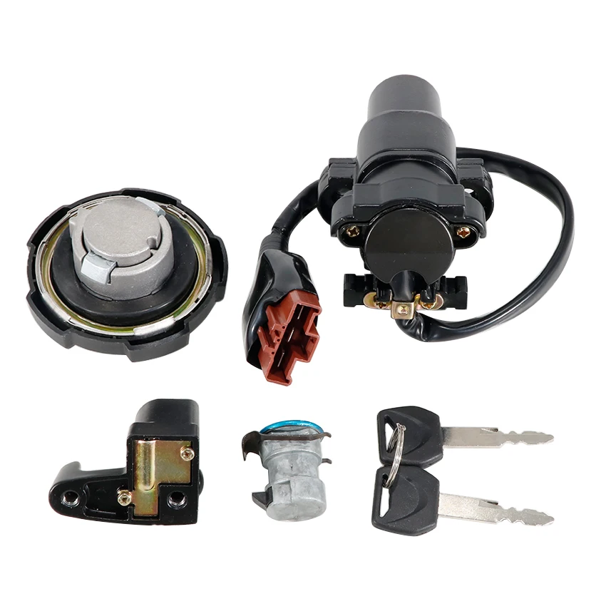 Ignition Key Lock Switch Set Motorcycle Key Kit For Honda CRF300L CRF300L ABS CRF300LA AC CRF300L AC CRF300LA OEM:35010-K1T-A51