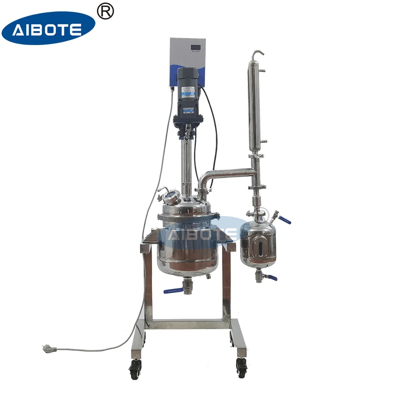 Contenitore di estrazione con doppia rivestita in acciaio inossidabile da 20L-200L per uso in laboratorio