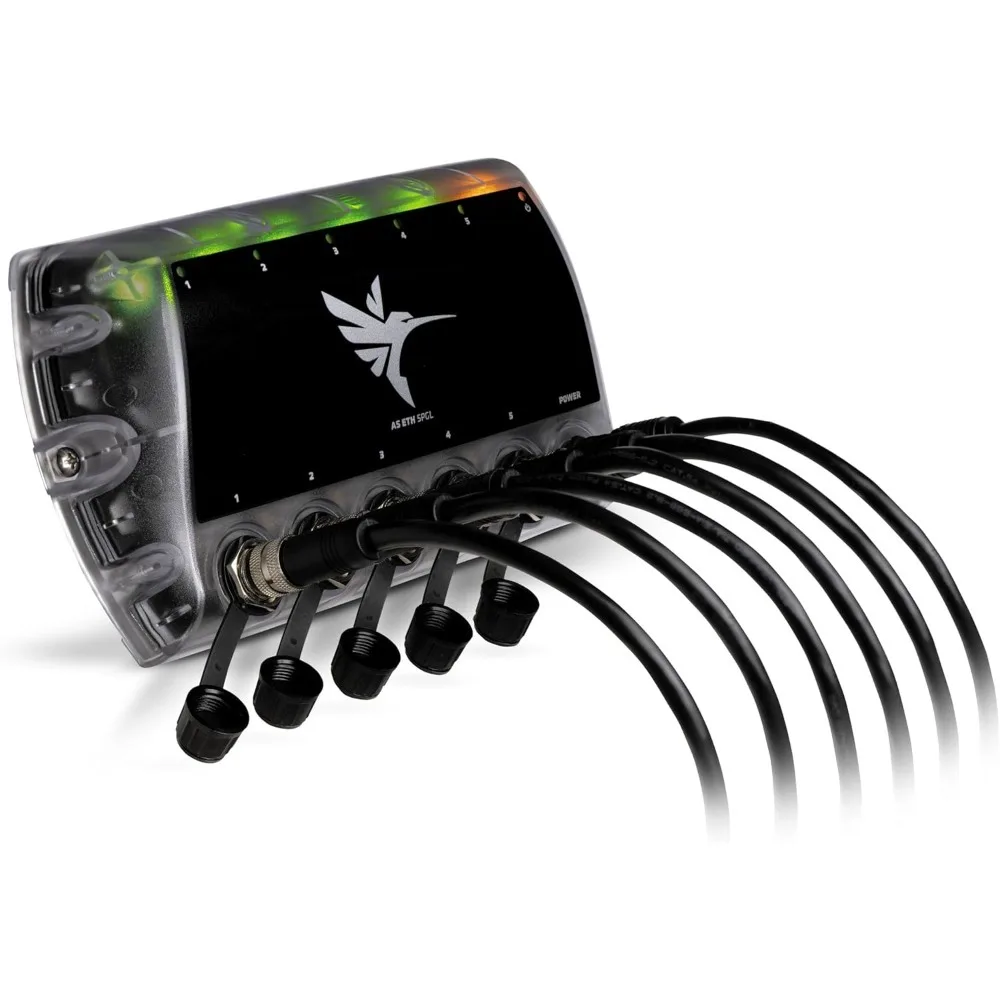 

5-портовый гигабитный Ethernet-коммутатор, настольный сетевой хаб, Plug and Play, LAN-сплиттер
