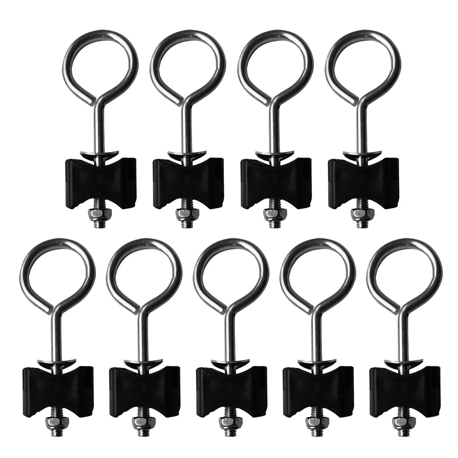 9Pcs Trampoline Bolts Heavy Duty Replacement Frame Net Poles Screws Corrosion Resistant Outdoor Anchors Fitness Parts