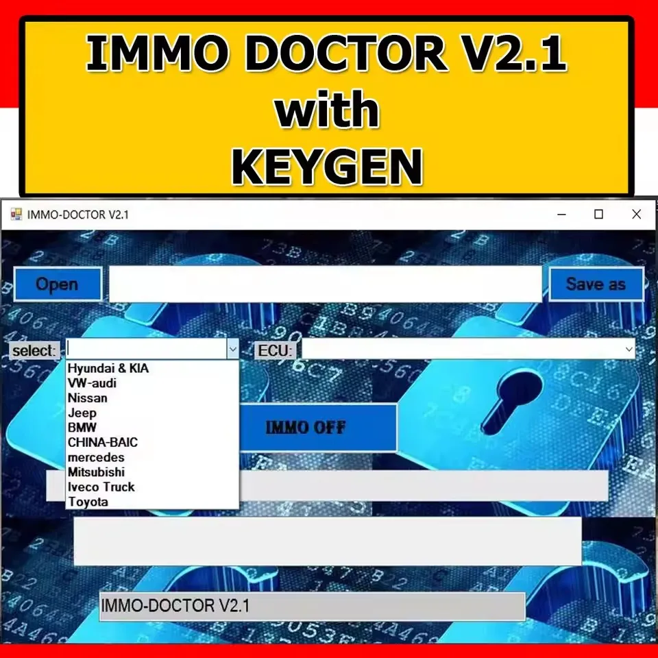 Immo Doctor Multi Brand V2.1 ECU Diagnostic Tool for Workshop Factory Repair Car Vehicle Tool