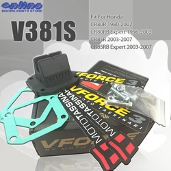 Motorcycle VForce 3 Reed Valve System V-Force V381S For Honda CR80 CR85 VForce CR 80 85 Palheta Derbi EBE EBS D50B0 Accessories