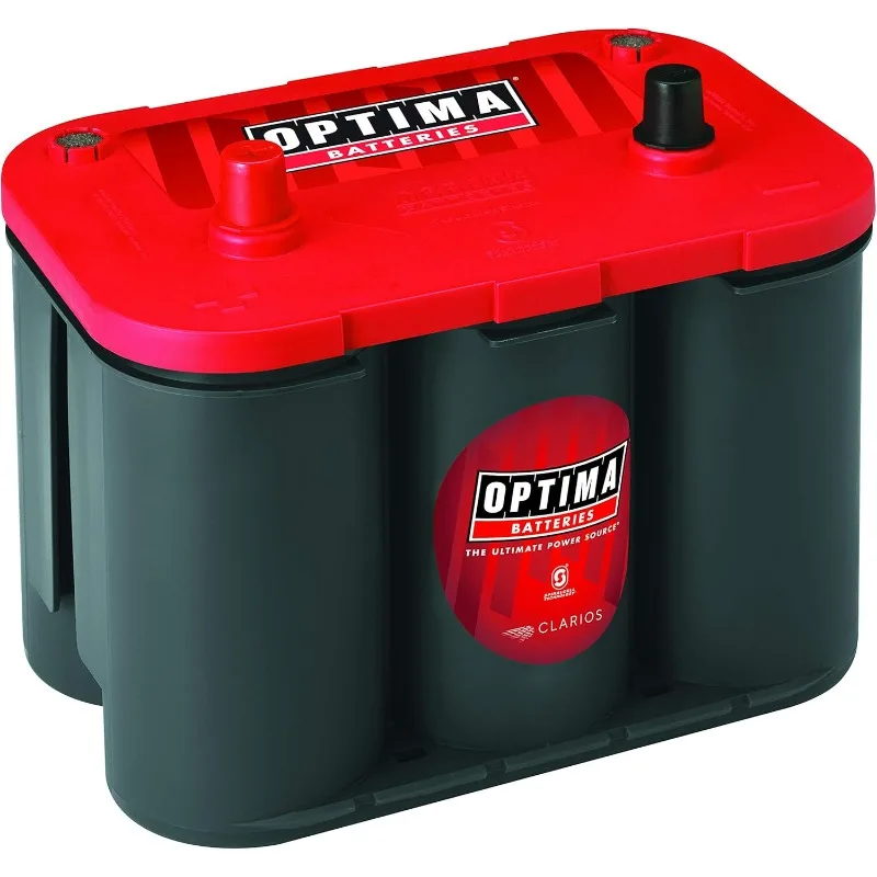 Batteries High Performance 34 RedTop Sealed AGM Car, Truck, and SUV Starting Battery, 800 CCA, SAE Terminal, Maintenance Free