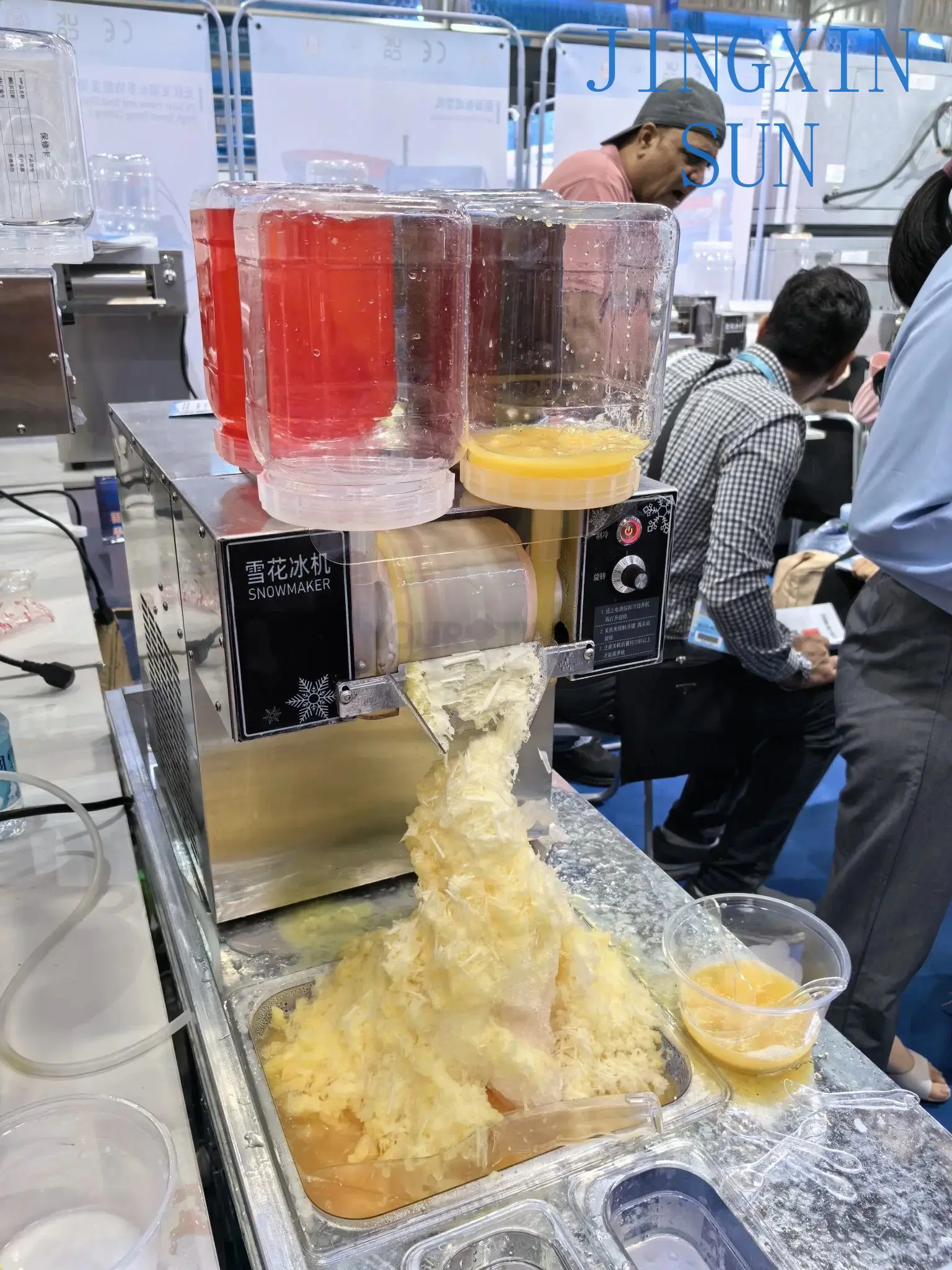 BINGSU Snow New Taiwan Commercial Ice Shaving Crushers Shaver Flaker Machine Fully Semi-automatic   for Home Use