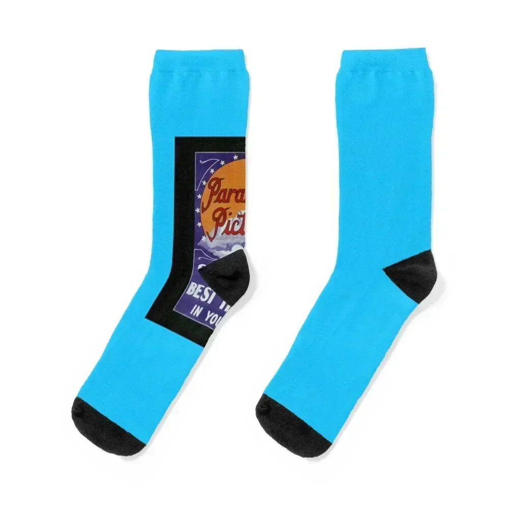 

Paramount Pictures Vintage Poster Poster Essential T-Shirt Socks gym Stockings man gift Christmas Socks Woman Men's