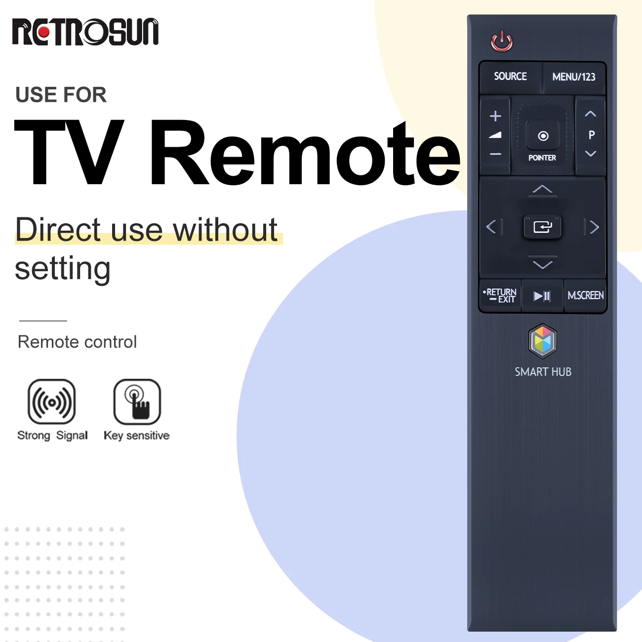 Nowy głos Bluetooth nadaje się do Samsung Smart TV zdalnego sterowania BN59-01220D BN59-01220E BN59-01220G BN59-01220B BN59-01220M