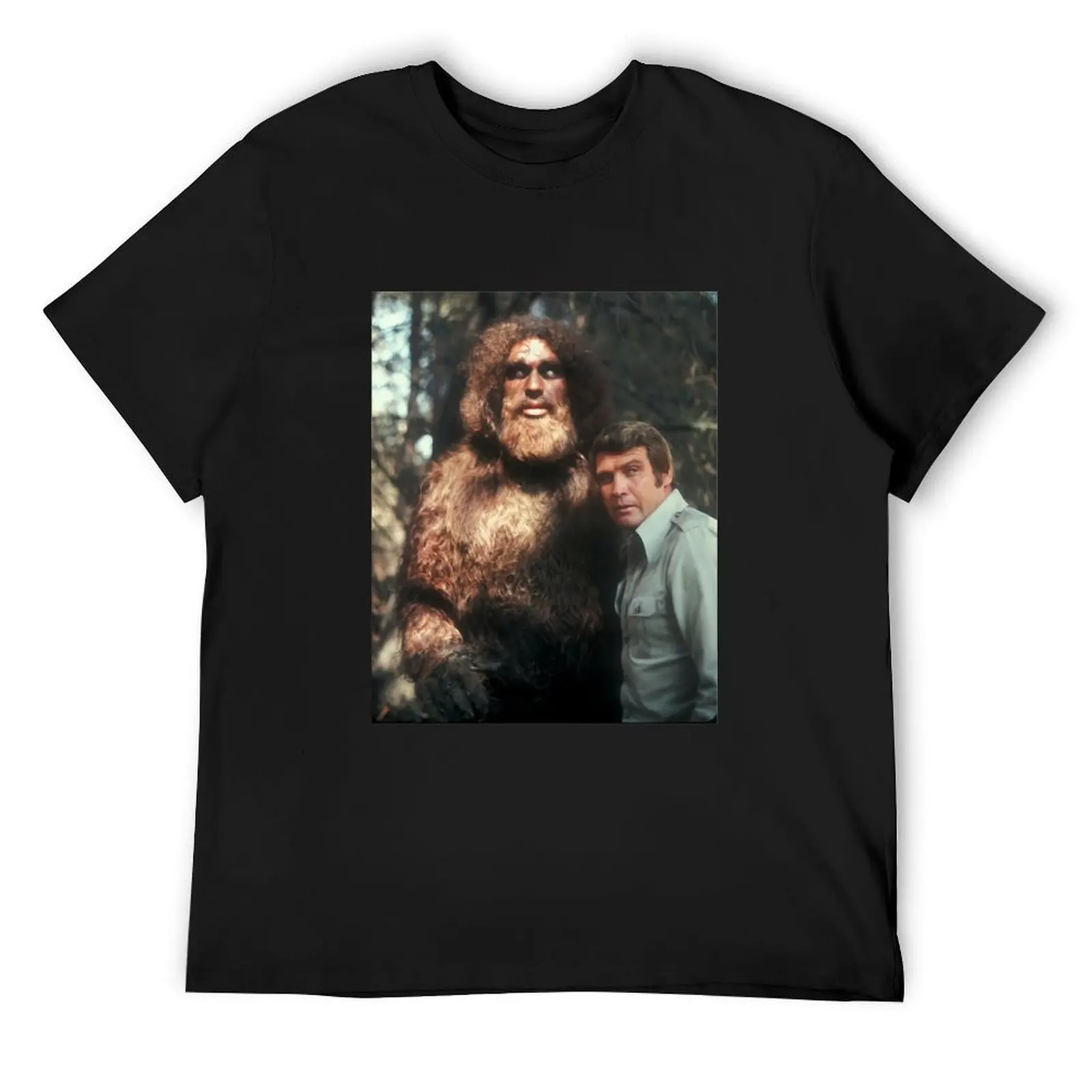 

Band The Six Million Dollar Man Lee Majors Andre Graphic For Fans T-Shirt funny shirt cotton tees man t shirt men clothes