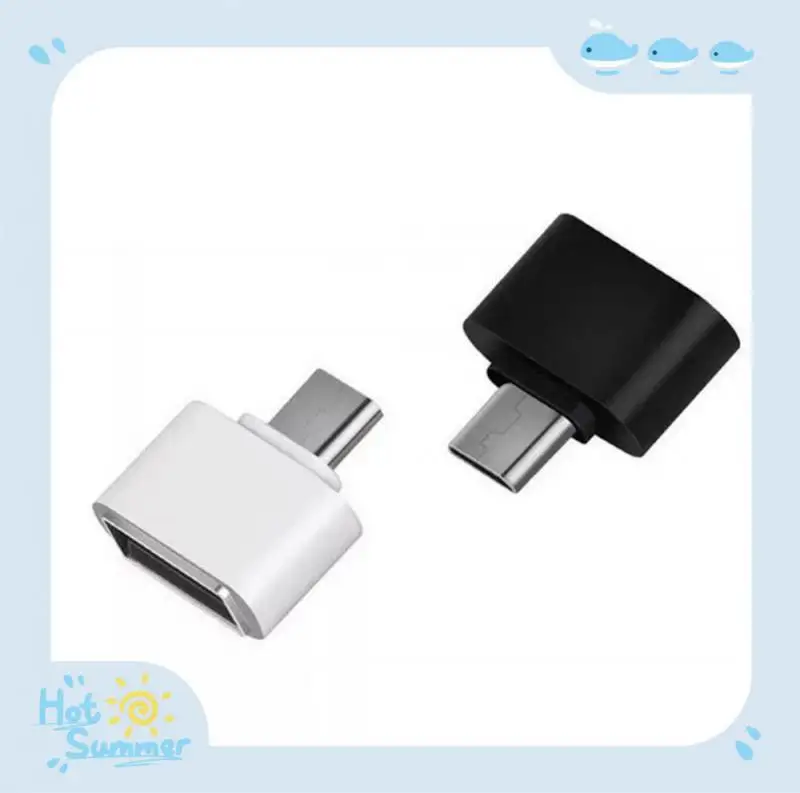 USB Type C Plug to USB 2.0 A Female to Micro USB Male OTG Adapter Converter OTG Cable Connector For Mouse Keyboard U Disk