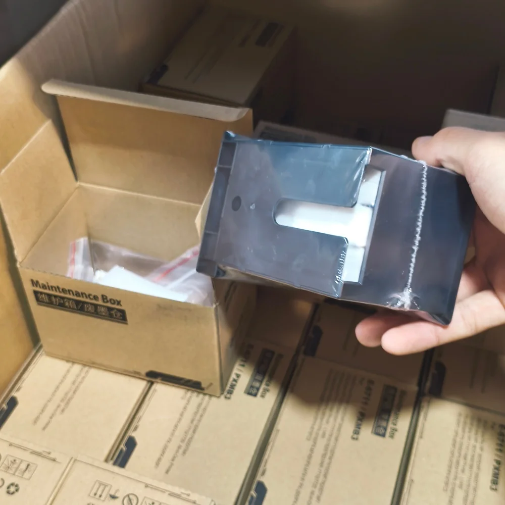 

5X T6711 L1455 Коробка для обслуживания чернил для EPSON WF 7610 7620 7720 7110 7210 7510 7615 7710 7715 3010 3520 3530 3540 3620 3640