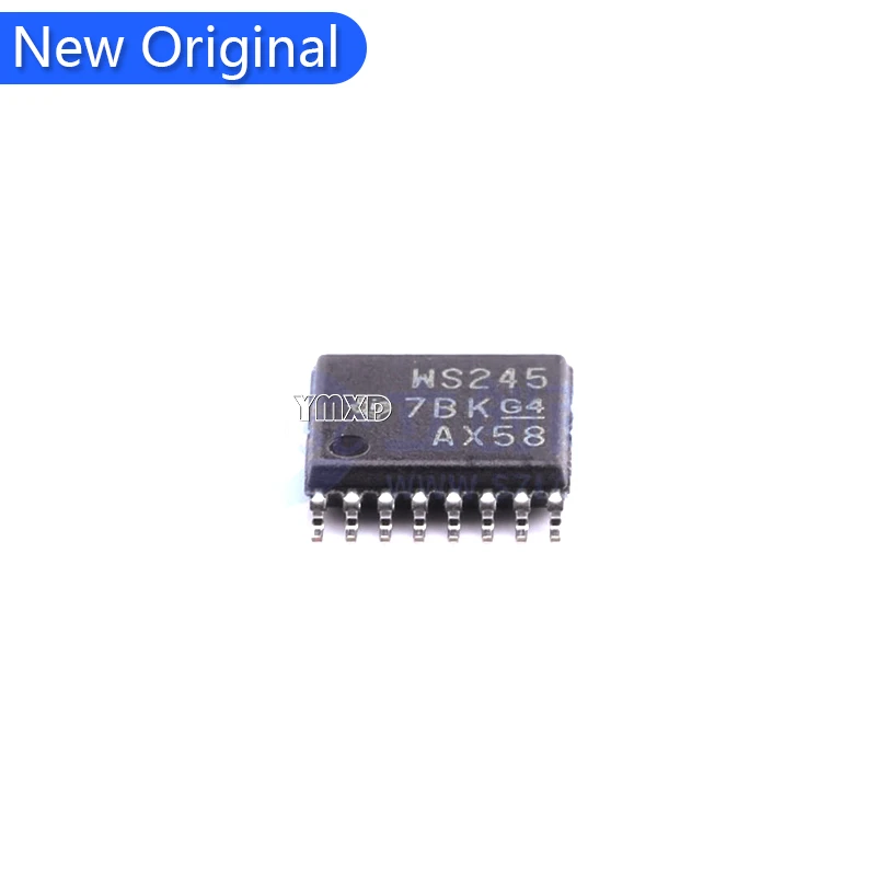 

20 шт./лот, новый оригинальный SN74AVCH4T245PWR шелкография WS245 TSSOP16, преобразователь уровня, новый оригинальный в наличии