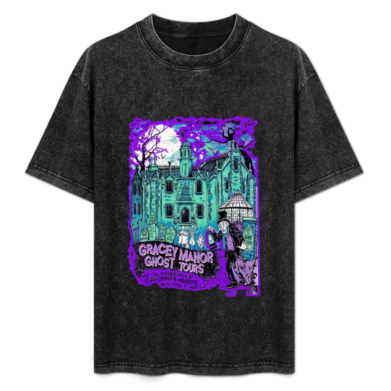 The Haunted Mansion Halloween Edward Gracey Mansion Discovered Property Evil Spirits The Haunted Spo T-Shirt