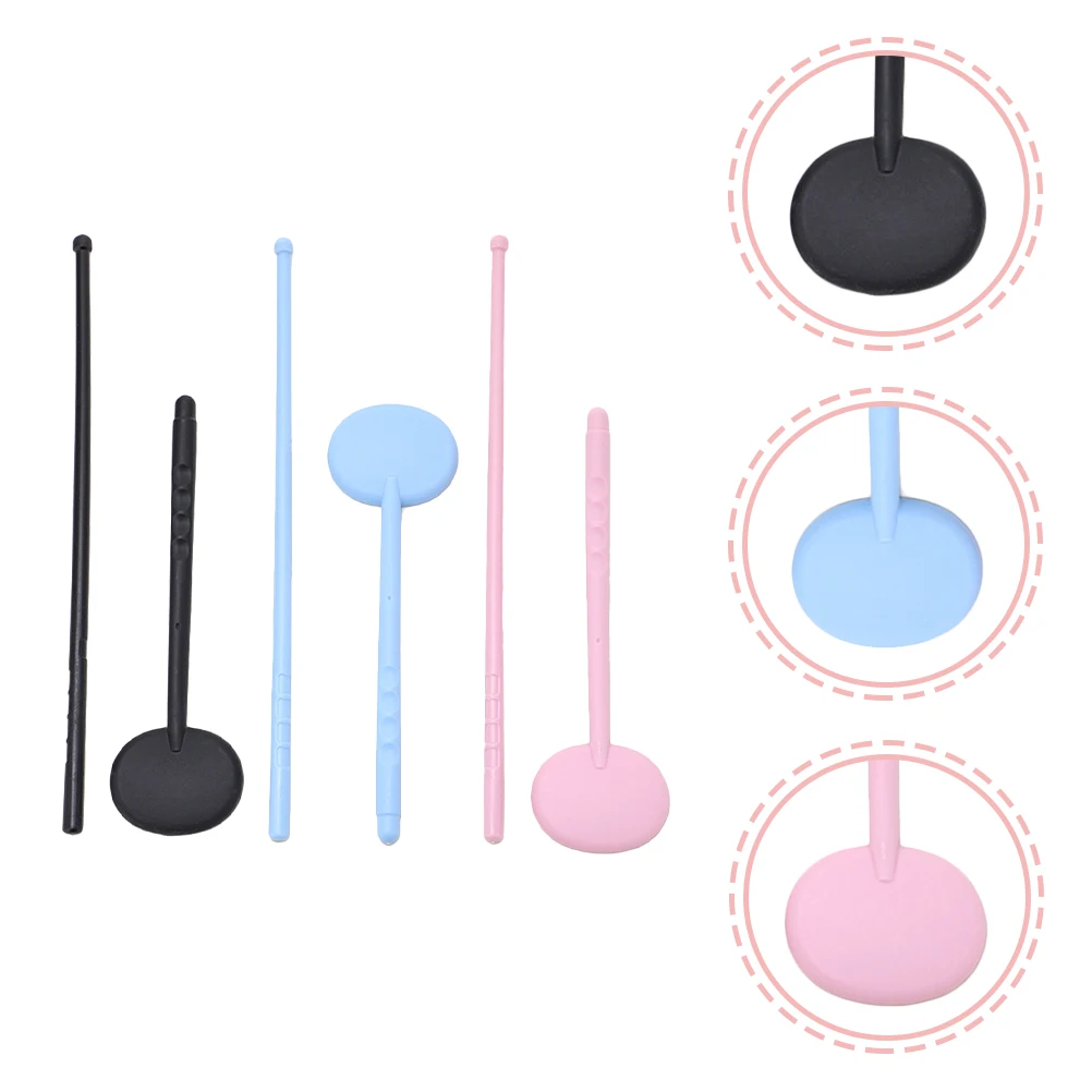 

6-комплектная дубинка для защиты глаз, окклюдер, инструмент с длинной ручкой, указка для офтальмологического экзамена, прочный пластик для оптического применения