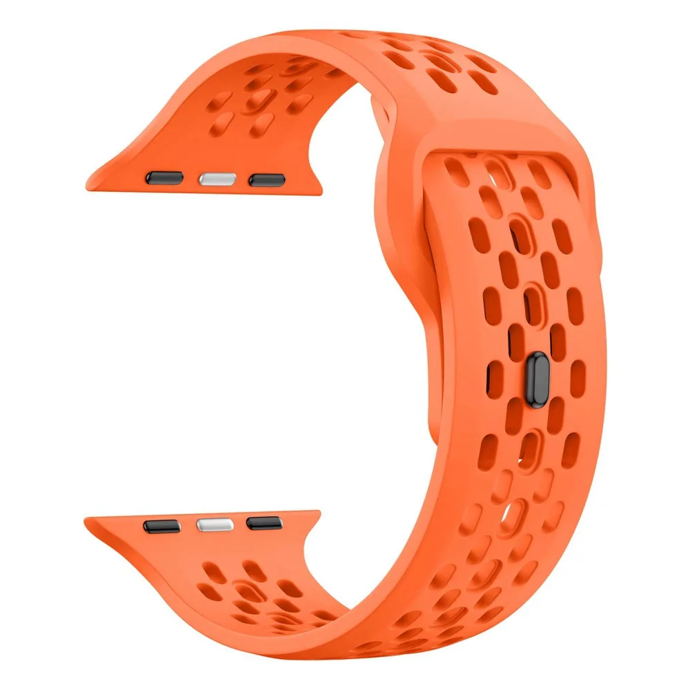Atmungsaktives Silikonarmband für Apple Watch 49mm 46mm 45mm 44mm 42 41mm Sportarmband iWatch Ultra 12 11 10 9 8 7 6 SE3 Gürtel – Detail 32