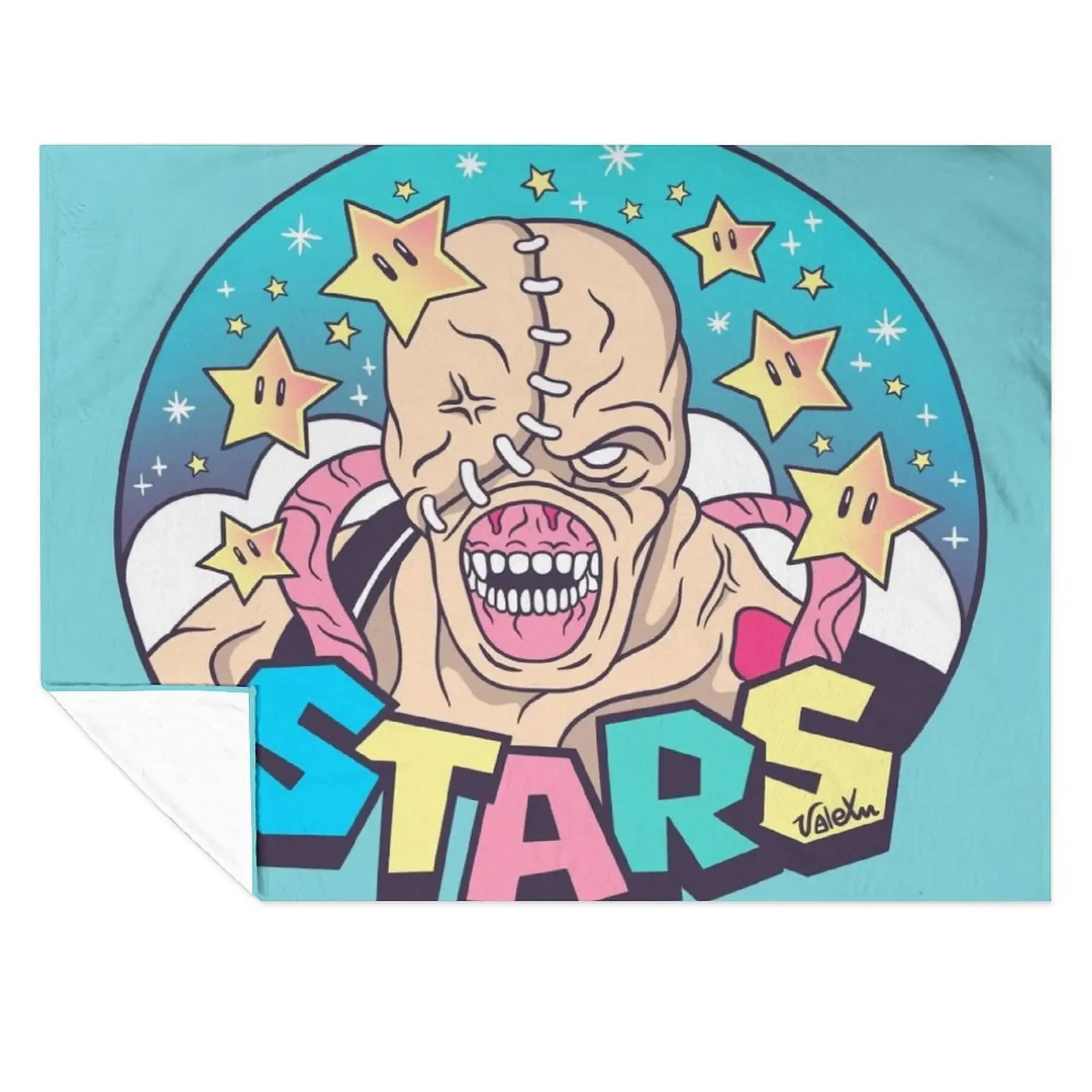 

Nemesis - STARS Throw Blanket Decoratives Personalized Gift Tourist Thins Blankets