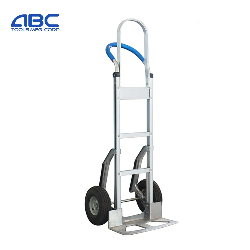 Heavy Duty Aluminum 2-in-1 Foldable Convertible Hand Truck,Hand Trolley