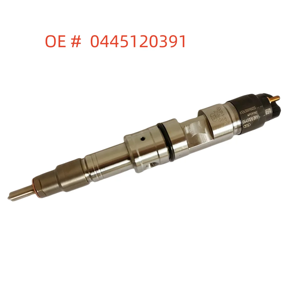 

High quality New 0445120391 Fuel Injector For Weichai P10 loader