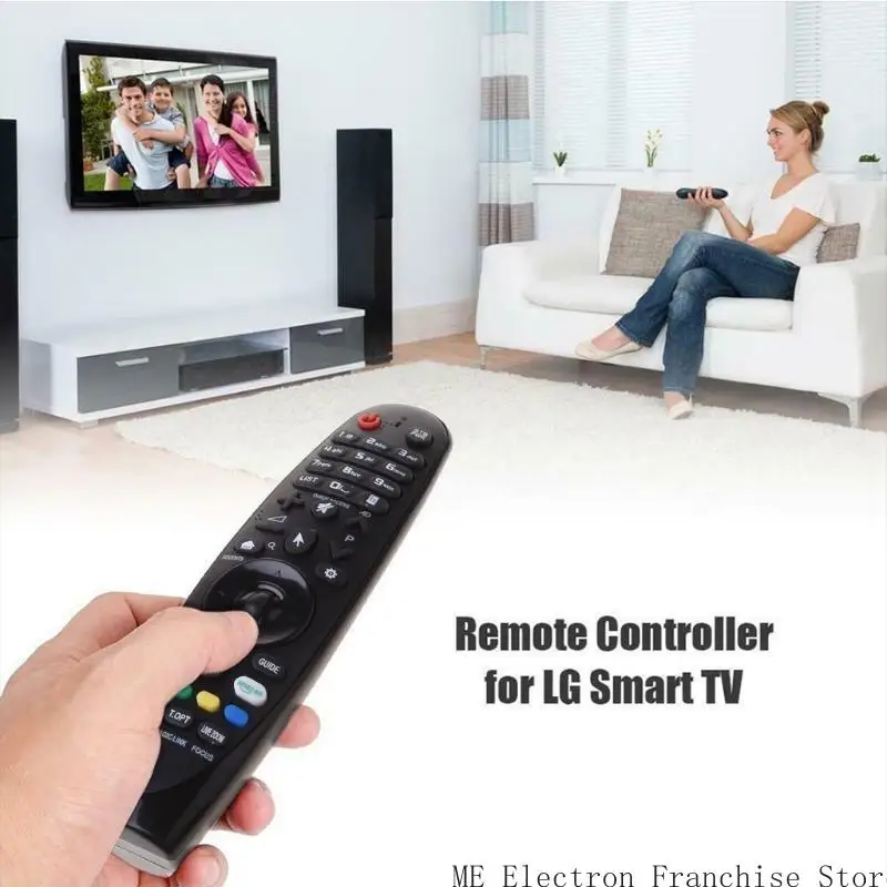 T5EA สำหรับสมาร์ททีวีรีโมตควบคุมการควบคุมการควบคุมสำหรับ AN-MR18BA/19BA AKB753