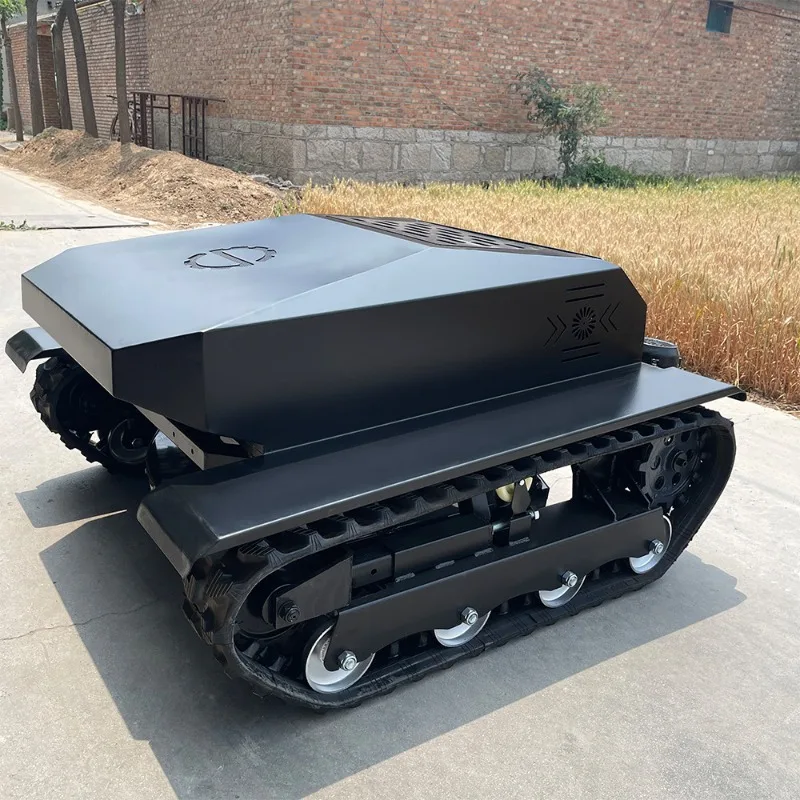 2026 Export to Russia crawler lawn mower, Loncin intelligent remote control lawn mower, river embankment slope lawn mower