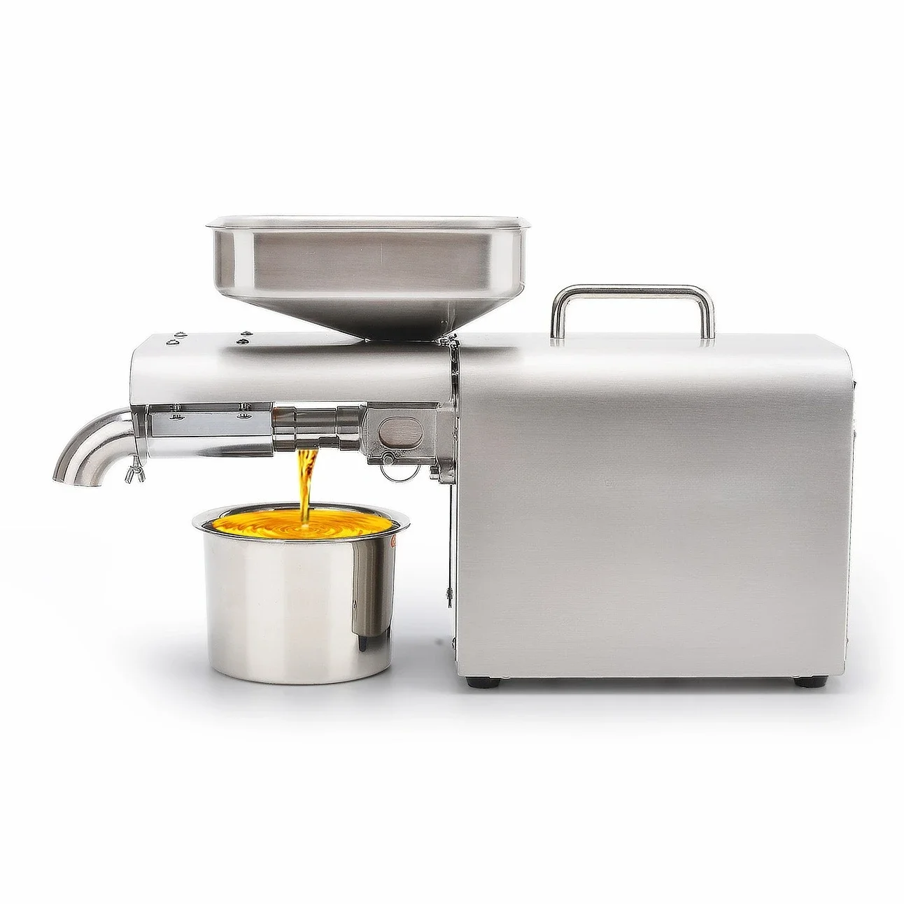 

Fully automatic, household intelligent oil press Small oil press Stainless steel