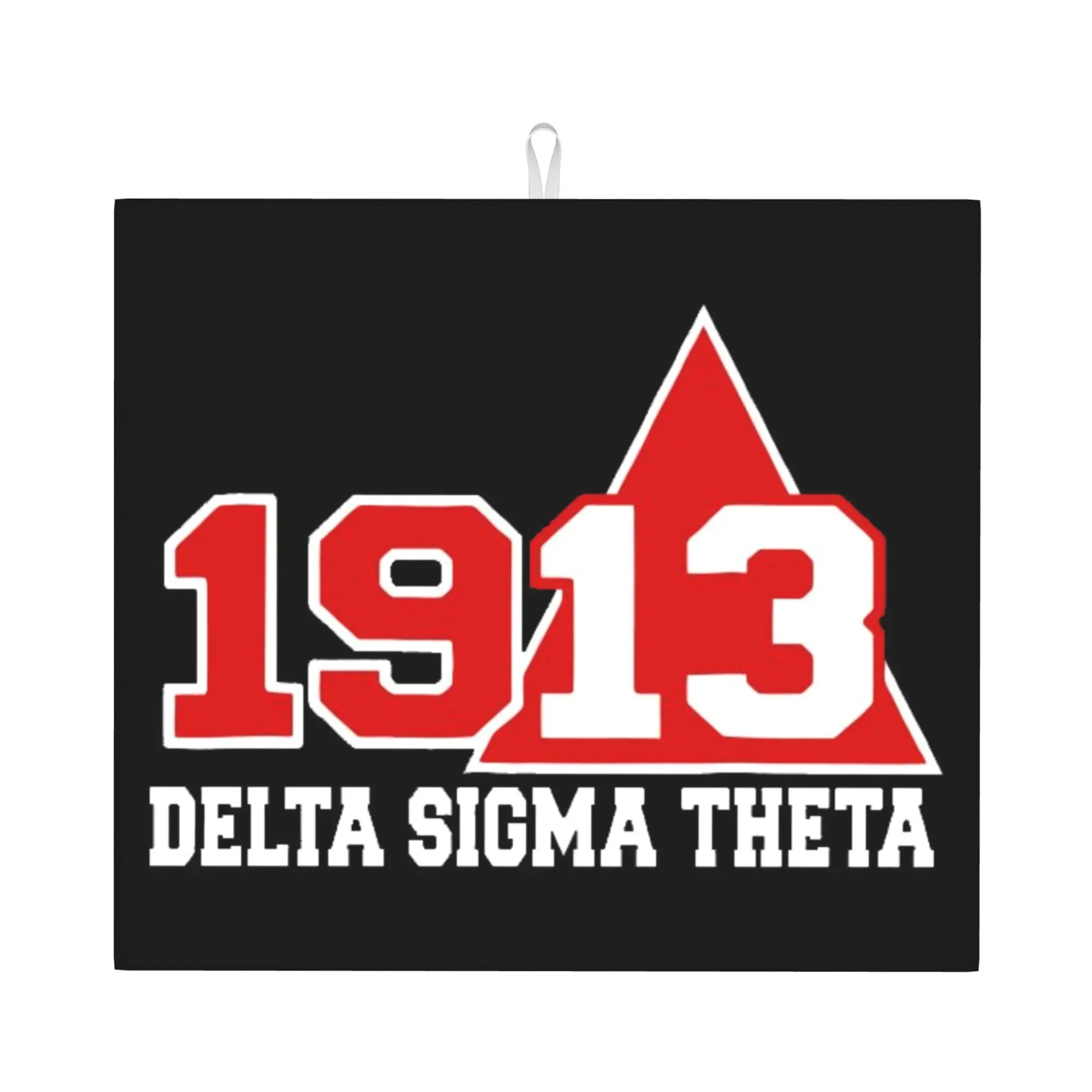 Drying Mat For Kitchen Delta Sigma Theta 1913 Barware Tableware Oil Proof Reusable  Washable Kitchen Sink Drying Pad