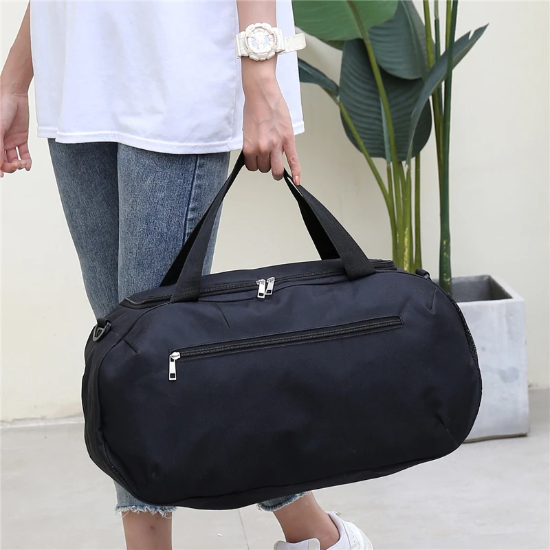 

2023 New Women Men Leisure Girls Daily Fashion Big Capacity Tote Handbag Gym Crossbody Bags With Large Pockets Zipper For Sports