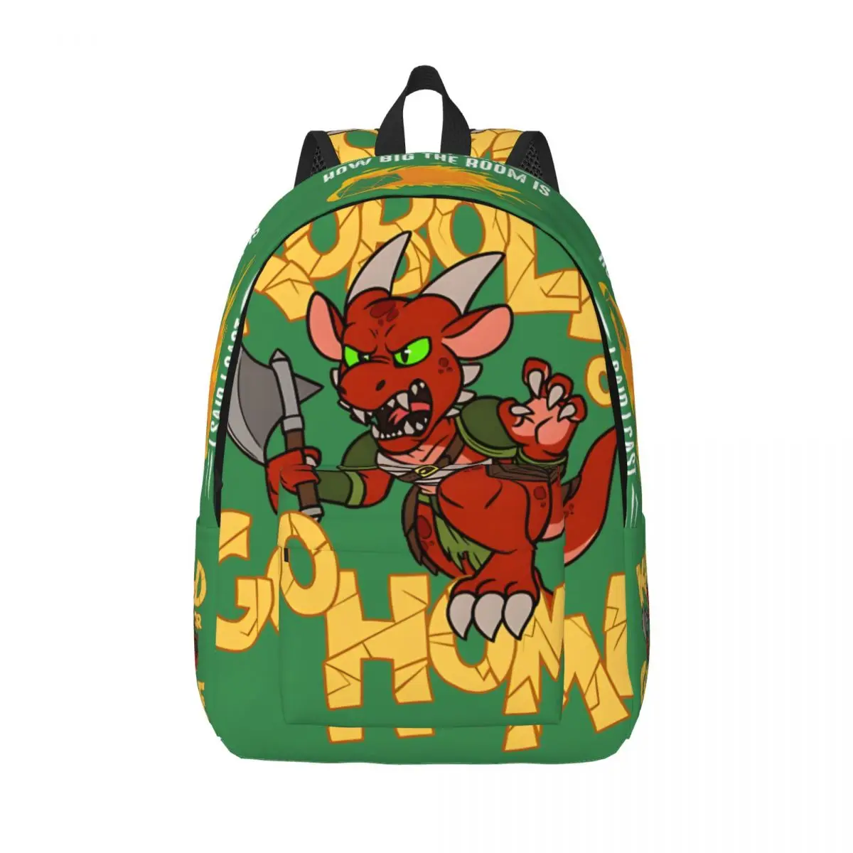 Kobold oder nach Hause gehen Rucksack D-Dungeons A-und D-Drachen Paar Dual-Use-Wander geschenk Rucksack mit großer Kapazität