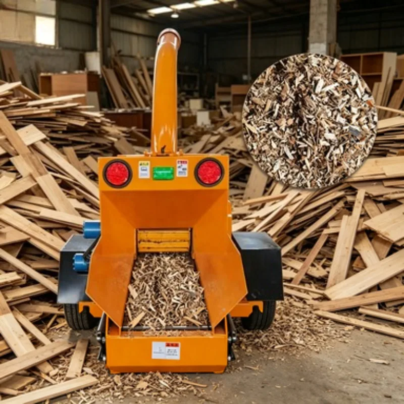 

Self Powered Mobile Wood Chipper For Large Orchard Work