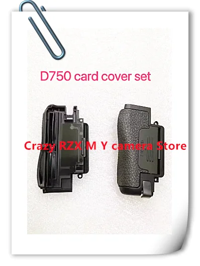 

NEW For Nikon D750 SD Memory Card Rubber Cover Lid Door 115J4 Camera Replacement Spare Part