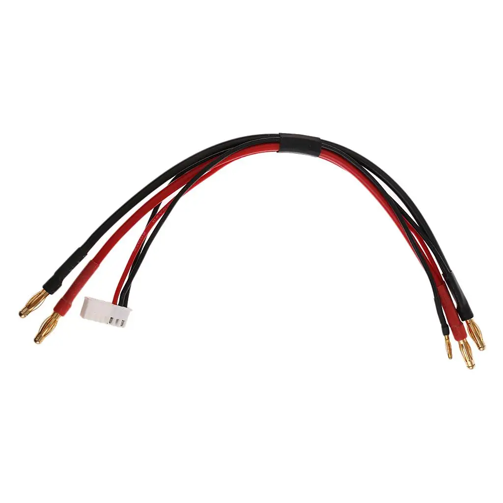 

Радиоуправляемая батарея 4 мм банан-банан штекер 14AWG 24 см Кабельный разъем